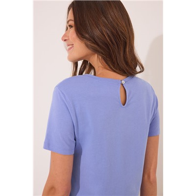 Camisón midi Lilo & Stitch algodón
