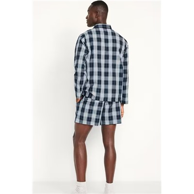 Poplin Pajama Short Set