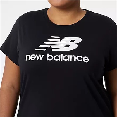 Women's NB Essentials Stacked Logo Tee