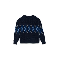 Erkek Çocuk Lacivert Kazak