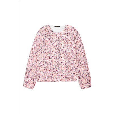 Anorak light Blanco y rosa