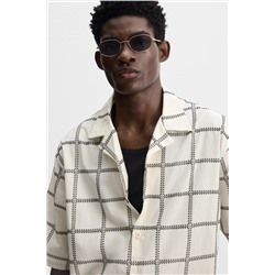 CAMISA BORDADO CUADROS