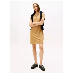 Stretch-Cotton Regular Fit Polo Dress