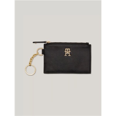 Monogram Zip Coin Purse and ID Wallet