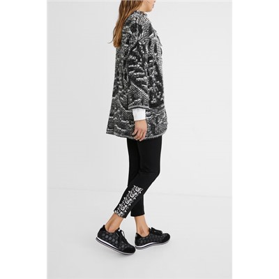 Chaqueta oversize tricot