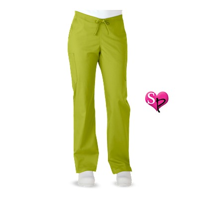 UA Butter-Soft STRETCH Scrubs PETITE Women's Drawstring Pant with Back Elastic
