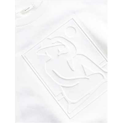 Sweatshirt aus Baumwolle