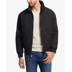 Weatherproof Microfiber Bomber Jacket