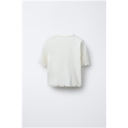 CAMISETA RIB ABALORIOS