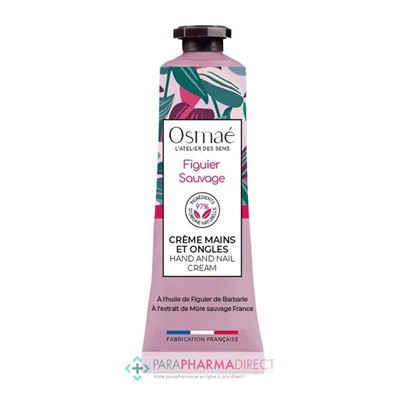 Osmaé Figuier Sauvage - Crème Mains et Ongles 30 ml