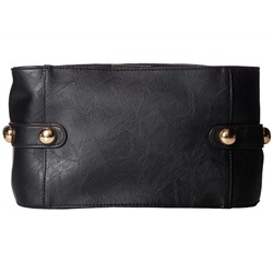 Faux Suede/PU Bucket Hobo