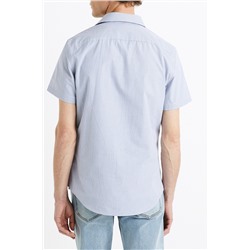 Camisa slim fit - Azul