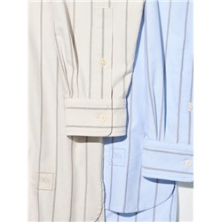 Camisa oxford oversize rayas