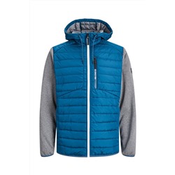 Anorak con capucha Azul eléctrico