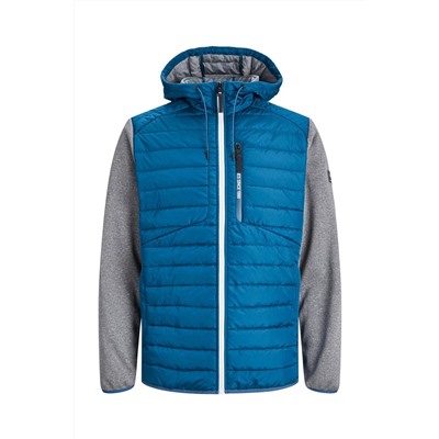 Anorak con capucha Azul eléctrico