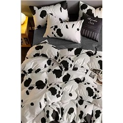 İQON Lastikli Çarşaflı Nevresim Takımı Tek Kişilik Dalmaçyalı Gri Dalmatiangrey iqon60