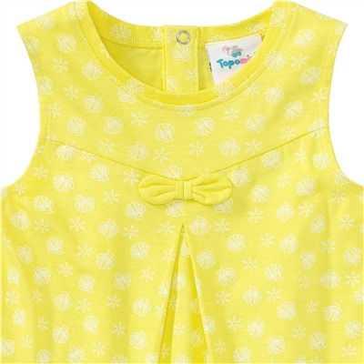 Baby Top mit Muschel-Allover