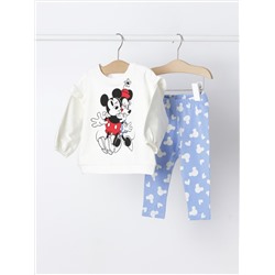 CONJUNTO DE SUDADERA Y LEGGING MICKEY Y MINNIE