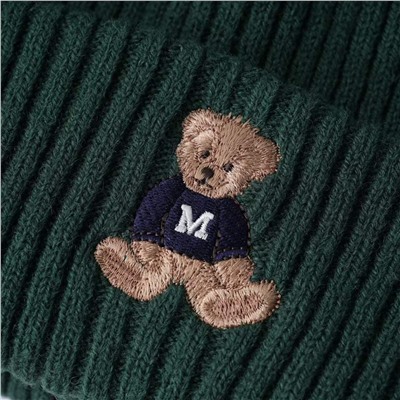 Шапка унисекс из смесовой шерсти MARITH*E ERANCOI*S GIRBAU*D с вышивкой, экспорт