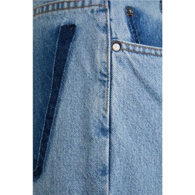 Vaquero loose pinzas upcycling