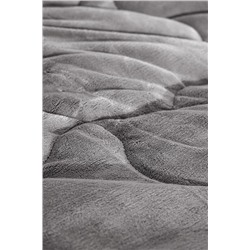 Kaira Tek Kişilik Comforter Set - Antrasit