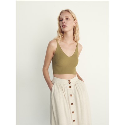 Top im Pullover-Stil