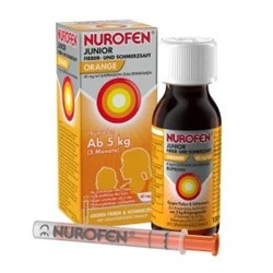 Nurofen Junior Fieber- & Schmerzsaft Orange