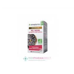 ArkoPharma ArkoGélules - Ail Noir - Cholestérol Santé Cardiovasculaire - BIO 40 gélules