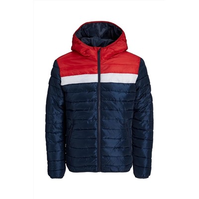 Anorak con capucha Azul marino