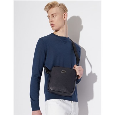 LOGO PLATE CROSSBODY BAG