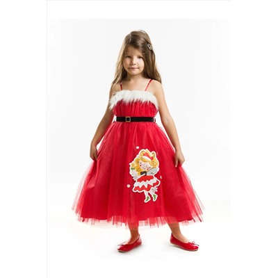 Denokids Tüllü Yılbaşı Peri Elbise CFF-18K1-111