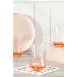 Lavem-Orange World 6'lı Çay Bardağı Seti