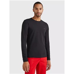 TOMMY HILFIGER SLIM FIT STRETCH LONG-SLEEVE T-SHIRT