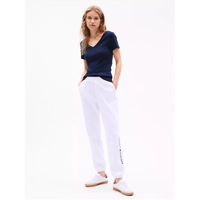Embroidered Tommy Logo Sweatpant