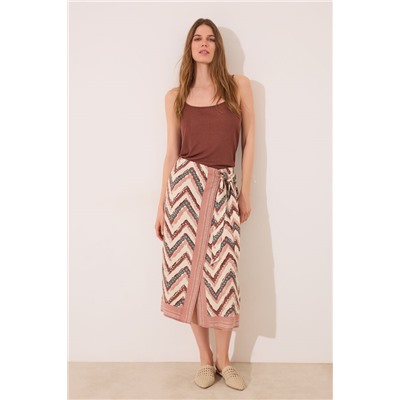 Conjunto de pareo y camiseta