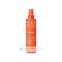 SVR Sun Secure SPF50+ Spray Solaire Hydratant Ultra-Léger & Invisible 200ml