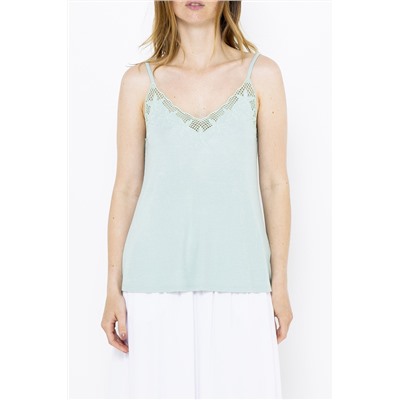Camiseta de tirantes Verde agua