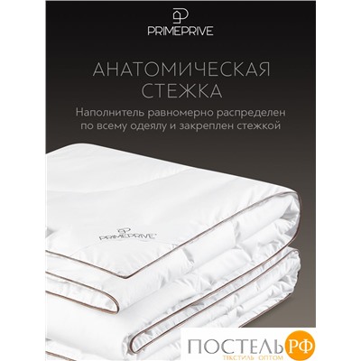 PRIME PRIVE Одеяло 140х205, ДУВЕД1пр., хл. BIODYNAMIC COTTON/микрогель Airsoft, 300 г/м2