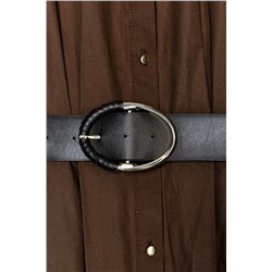 MIDI DRESS WITH BELT