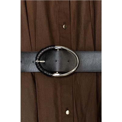 MIDI DRESS WITH BELT