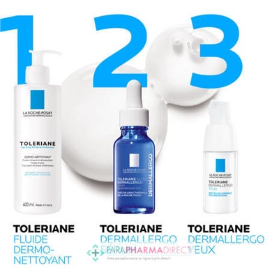 La Roche Posay Tolériane Ultra Dermallergo Serum 20ml + Dermo-Nettoyant 50ml OFFERT