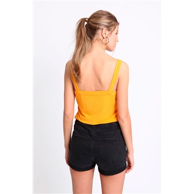 Camiseta de tirantes Amarillo