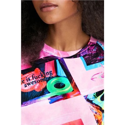 Camiseta oversize skate