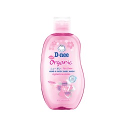 D-nee Sakura For Newborn Head _ Body Baby Wash 200 ml