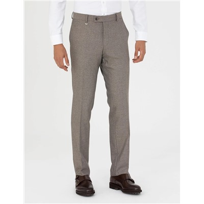 Açık Kahverengi Slim Fit Kumaş Pantolon