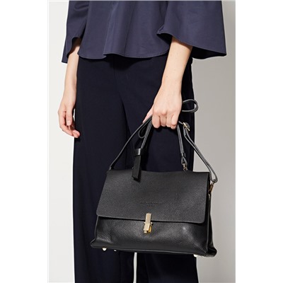 Bolso de piel Cara Negro