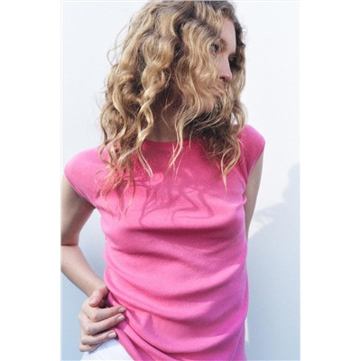 FADED COTTON T-SHIRT