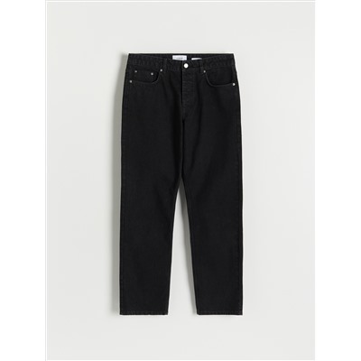 Jeans im Baggy-Fit mit weitem Bein