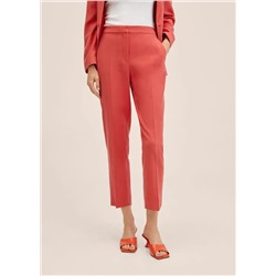Pantalón recto traje -  Mujer | MANGO OUTLET Melilla