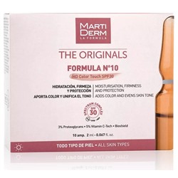 Martiderm The Originals Formula N10 HD Color Touch SPF30 10 ампул